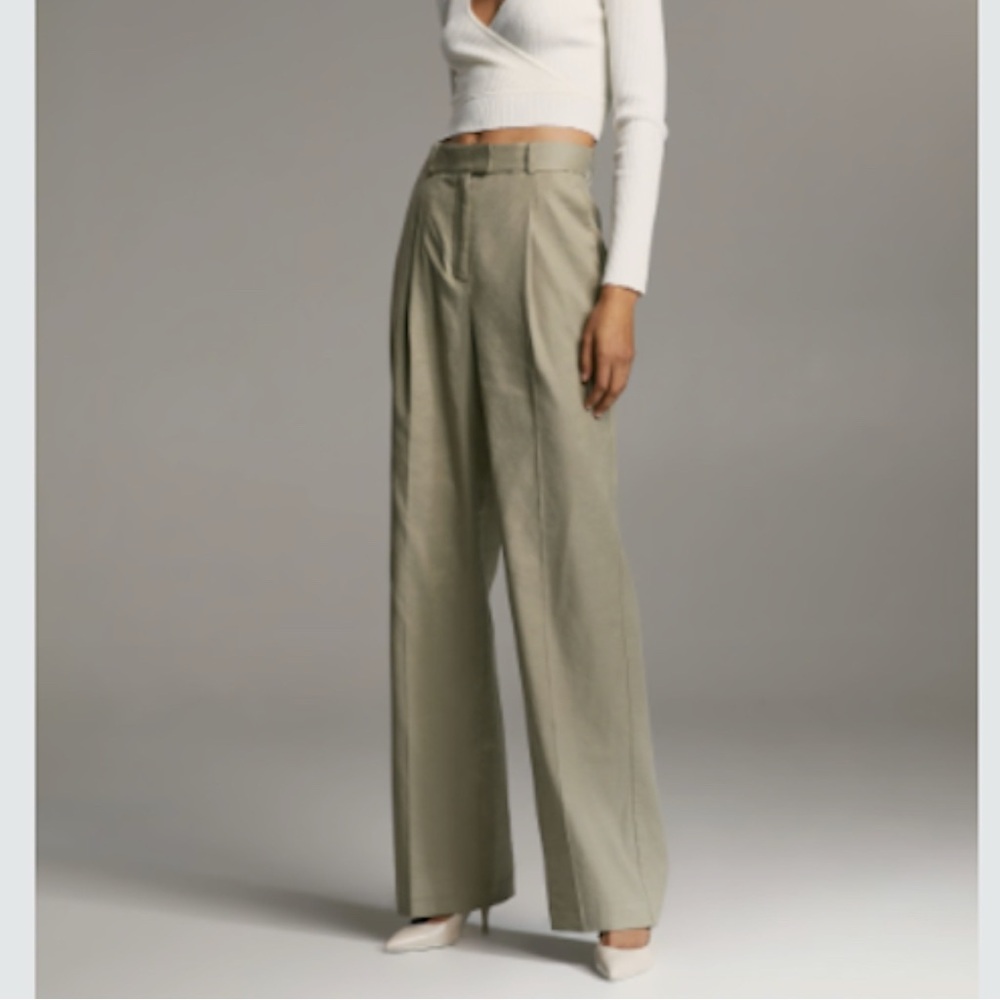 Babaton Sadiki pant in dry basil. Size 0. NWT